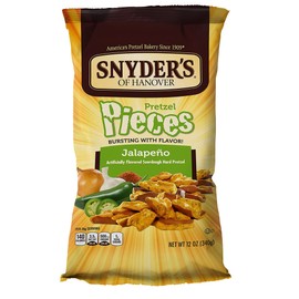 Snyder's of Hanover Jalapeno Flavored Pretzel Pieces 12 Oz. Bag