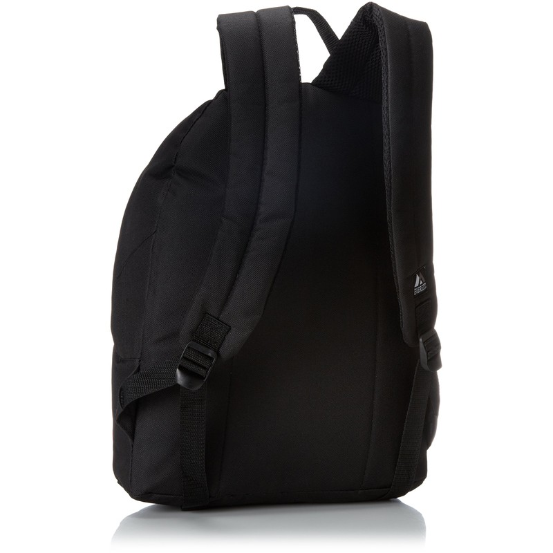 Everest Vintage Backpack, Black, One Size