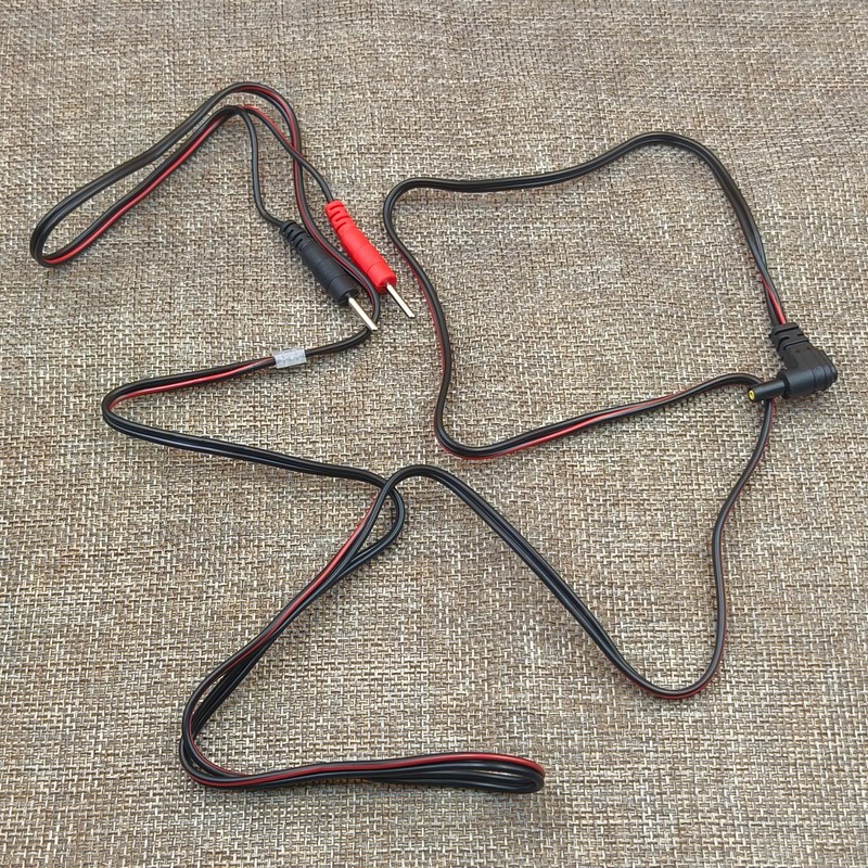 TENS Unit Electrodes Lead Wires: 3 Pieces BesCable 2mm Pin