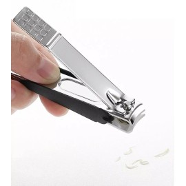 Professional Nail Art Set 26 Pieces Stainless Steel Nail Art Set Black Estuche De Manicura, Cortador De Uñas, Alicate, Kit De Cutíc