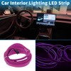 X AUTOHAUX 5m EL Wire Cable LED Glow String Light