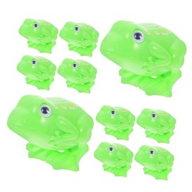 BESPORTBLE 10pcs Retro Wind Up Frog for Cute Jumping Animal Party Favors for Birthday Goodie Bags Engaging Educational Fun