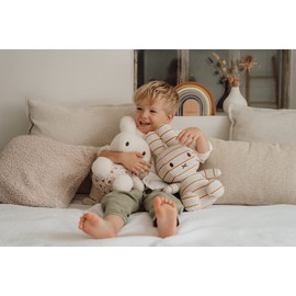 Little Dutch NIJN877 Soft Toy Miffy Vintage Sunny Stripes All Over (35 cm)