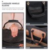 PACKOVE Leather Luggage Handle Wraps Handbag Handle Grip Protector Bag
