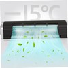 Gatuida Portable Laptop Cooler Fan Powered Notebook Cooler Desktop Cooling