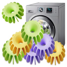 Dryer Balls, Pack of 6 Dryer Ball Washing Ball for Washing Machine, Dryer Balls, Dryer Balls for Tumble Dryer, Dryer Balls, Down Jacket for Home Clothing, Cleaning