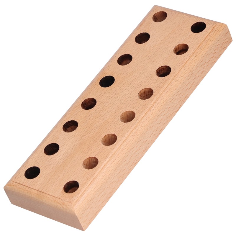 Plier Organizer Pine Wood Display Stand Base Wooden Cutter Holder