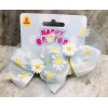 Tulle 2ct Happy Easter Organza Printed Tulle Bows