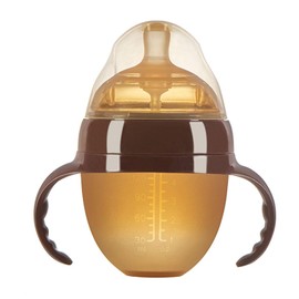 ENZUO 哺乳びん本体 耐熱 ほ乳びん 240ml ほ乳瓶 哺乳瓶 哺乳びん プ 広い口径で洗浄しやすい (150ml)