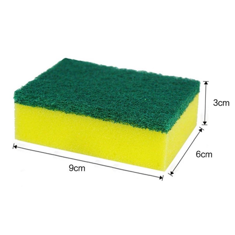 Mobestech 10 Pack Kitchen Cleaning Sponges Non-Skid Dish Sponge Eraser