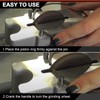 TEMSONE Piston Ring Cutting Wheel Filing Tool, Piston Ring Grinder,
