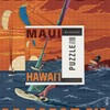 Maui, Hawaii, Windsurfers Scene at Sunset (1000 Piece Puzzle, Challenging
