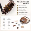 Crossbody Bag for Women Waterproof Leather Crossbody Purses for Women