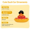 Wonuu Car Rubber Duck Decoration - Dashboard Ornament with Mini