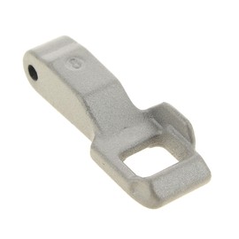 TALENTEC Home Door Switch Hook with Lock Compatible with LG Front Loader Washing Machines Ref MFG63099101, DFS03857 Stainless Steel Colour Metallic Pack of 1