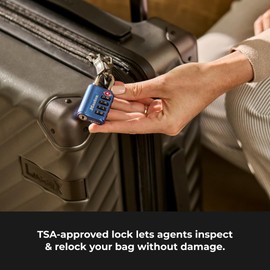 Master Lock 4691DWD TSA Approved Set Your Own Word Combination Lock,1 Pack, Colors May Vary