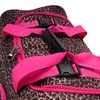 Rockland Rolling Duffel Bag, PINK LEOPARD, 22"