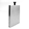 iSavage 3 oz Hip Flask with Square Right Angle Brushed