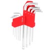 9pcs Ball End L Shape Hex Key Wrench Set Sewing