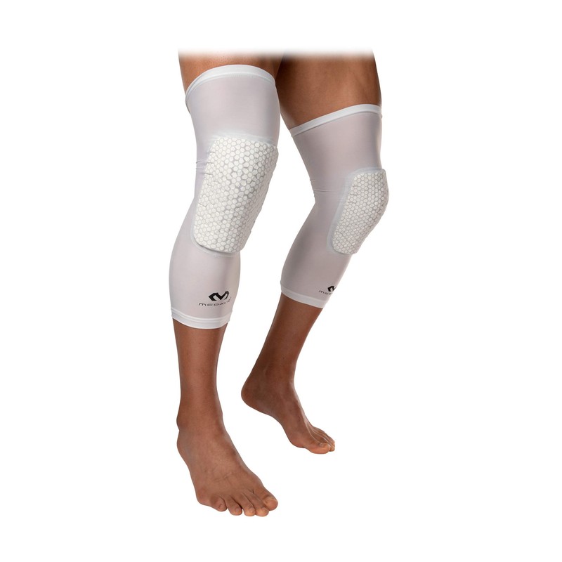 McDavid 6446X Teflx Extended Cuff Padded Leg Support Sleeves -