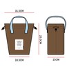 Japanese Style Bento Bag Portable Insulated Lunch Bag with Drawstring