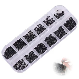 PC Screw Set with Storage Case Replacement Laptop Screws 240 Pcs 12 Types M2 M2.5 M3 Screw Set Laptop Screw Set 12 Size Cross Screws