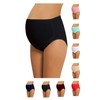 NBB Women's Adjustable Maternity Panties High Cut Cotton Over Bump