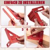 3D Carpenter's Angle Measuring Tools, High Precision Layout Measuring Tool,