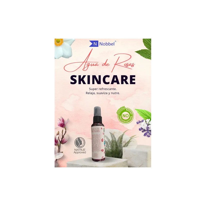 Tónico Facial Agua De Rosas De Atlixco + Vitamina C
