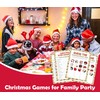 30 Pcs Christmas Party Games Cards - Word Scramble and