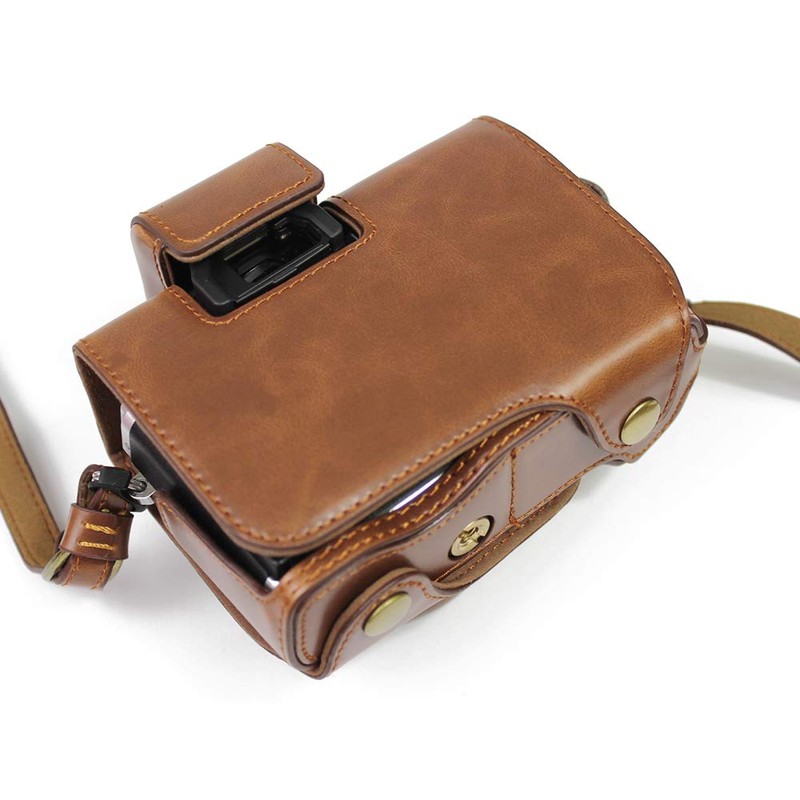 SIUTATDSH Camera Case, PU Leather, Suitable for Olympus OMD EM10