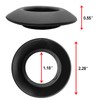 AQEENURA 6 Pack Kayak Paddle Drip Rings for Kayak Canoe