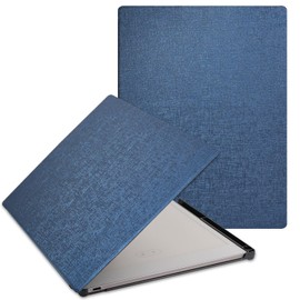 JKhandy Case for Remarkable Paper Pro 11.8 Inch (2024 Released), Lightweight Hard Back Shell Protective Auto Sleep/Wake Book Folio Cover with Built-in Pen Holder, Navy Blue