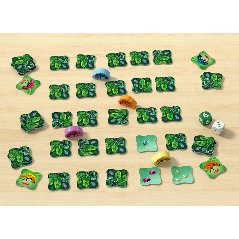 HABA Children's Cami Chameleon Memo Game 2-4 People from 6