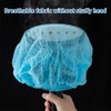 200 PCS Disposable Nonwoven Bouffant Caps Hair Net Cap Free