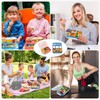 2pcs Loncheras para Niñas Bento Box Fiambrera - Fiambrera Cajas