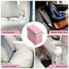 Simple Deluxe Car Trash Can with Lid and Storage Pockets,