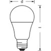 LEDVANCE Smart Led Lamp With Bluetooth, E27, Dimmable, Warm White