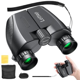 Binoculars, Live Dome, 5.4 oz (153 g), Ultra Lightweight, High Magnification, Easy Focusing, Opera Glass, 10x, High Magnification, Adjustable Magnification, Lightweight, Small, 5.4 oz (153 g), Eye