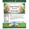 Ginger Papaya Pu-erh Tea (25 tea bags, ZIN: 540697)