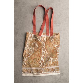 100% Cotton Tote Bag Kashmir Paisley Maison d' Hermine Reusable Grocery Bag for Work Beach Travel Shopping Lunch Perfect for Men Women Girls