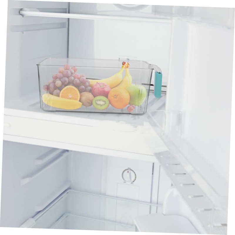 BIUDECO Food Storage Bins Lids Crisper Box for Fridge Fruit