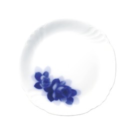 Okura Toen Blue Rose Janet 9.1 inch (23 cm) Plate (Range Compatible) 62H/8110