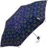 Ergobrella Children's Pocket Umbrella with Reflective Elements, glowing stars, Playful