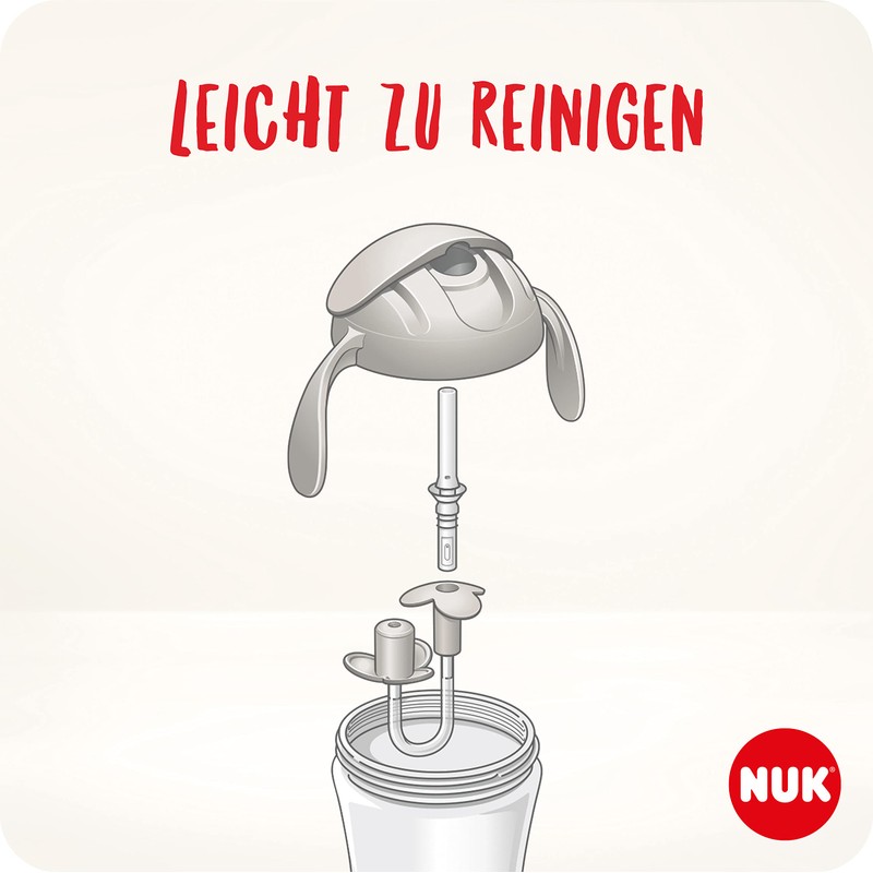 NUK Motion Cup Learning Cup | 230 ml | Leak-Proof,