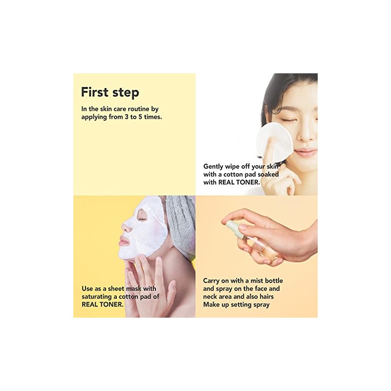 CELLEANSER Real Toner 100% One Ingredient Extract Water for Facial