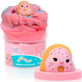 Original Squishmallow Dabria The Donut Premium Cloud Slime, Donut-Scented, Party Favors for Kids 8-12, Girl Toys 8-10 Years Old, Slime Kit for Girls Ages 8-12, Slime for Kids