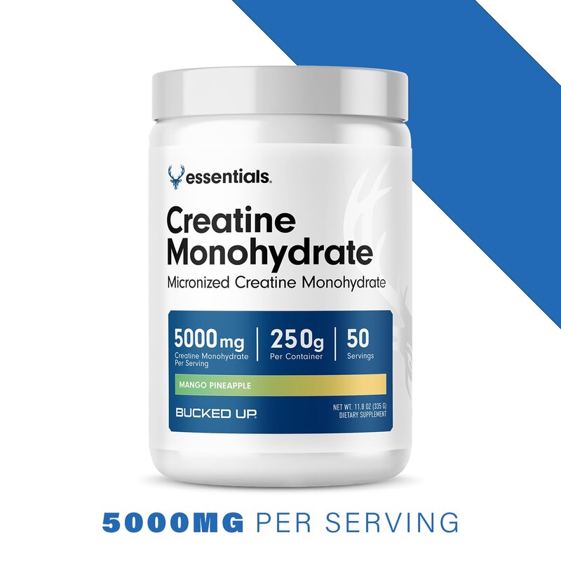Bucked Up Mango Pineapple Creatine for Women and Men -