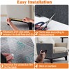 Cat Scratch Furniture Protector - 40" x 15.8" Trimmable Self-Adhesive