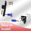 RBK24 Reflex Steering Stabilizer Mounting Bracket Kit Compatible with Roadmaster